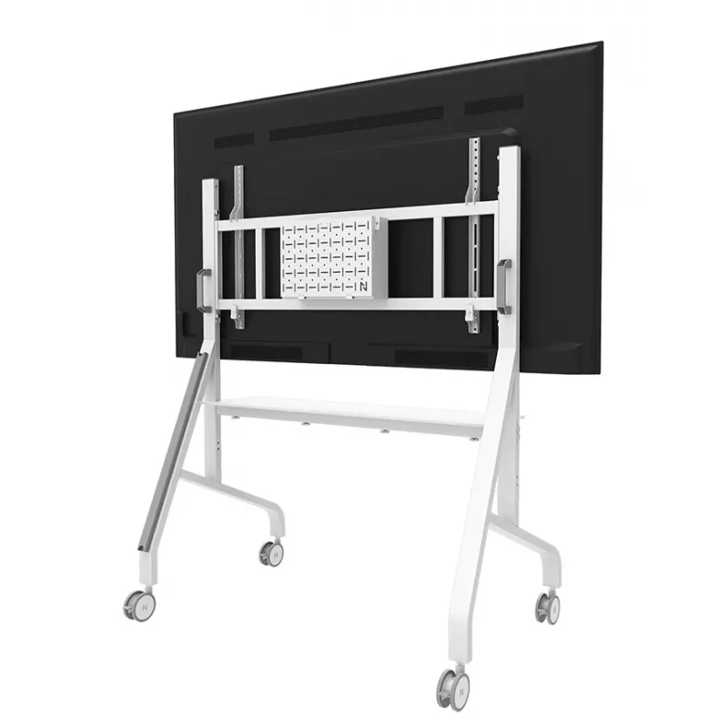 Neomounts FL50-575WH1 TV vežimėlis 65–115 colių – greitas montavimas – TÜV