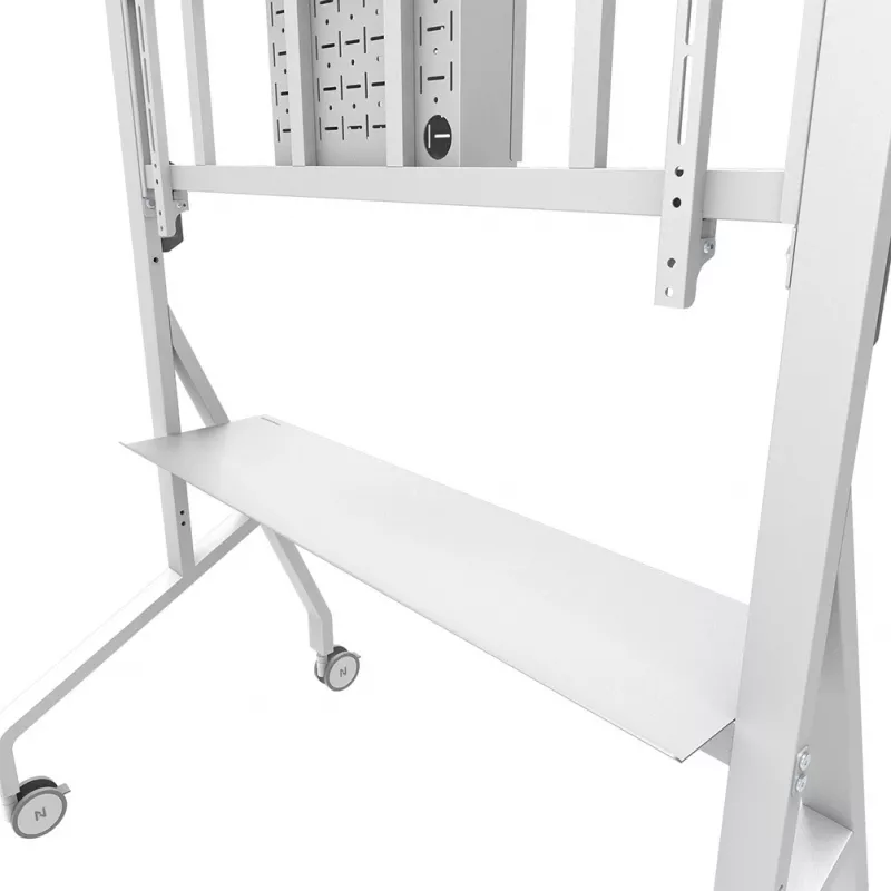 Neomounts FL50-575WH1 TV vežimėlis 65–115 colių – greitas montavimas – TÜV