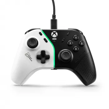Thrustmaster H.E.A.R.T. Juoda, White USB Gamepad PC, Xbox One, Xbox One S, Xbox One X