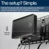 HP Poly Studio G62 vaizdo konferencijų sistema su montavimo plokštės rinkiniu