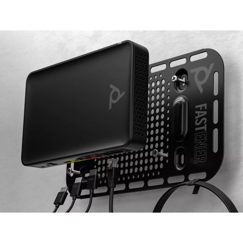 HP Poly Studio G62 vaizdo konferencijų sistema su montavimo plokštės rinkiniu