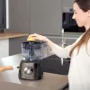 Virtuvės kombainas Juoda & Decker BXFPA1200E — 1200 W, 1,5 l dubuo, 2 greičiai, impulsinis režimas, nerūdijančio plieno korpusas