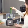 Virtuvės kombainas Juoda & Decker BXFPA1200E — 1200 W, 1,5 l dubuo, 2 greičiai, impulsinis režimas, nerūdijančio plieno korpusas