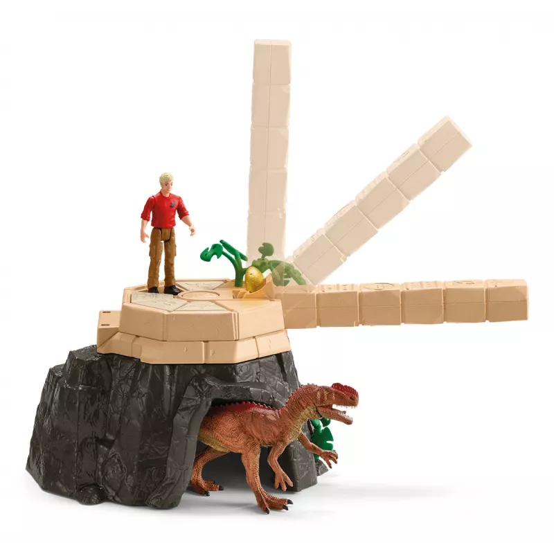 Veiksmo / Nuotykių Schleich Dino šventyklos užkariavimo Mega rinkinys Įvairiaspalvis