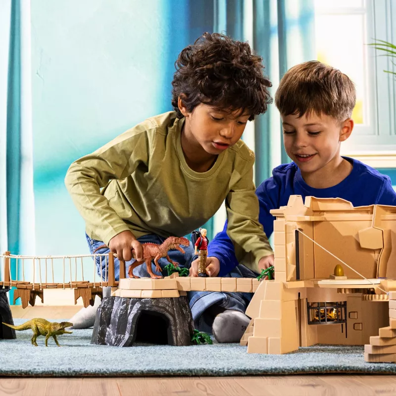 Veiksmo / Nuotykių Schleich Dino šventyklos užkariavimo Mega rinkinys Įvairiaspalvis