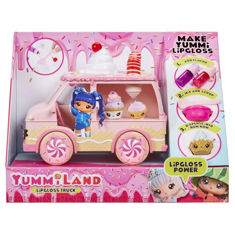 MGA Entertainment Yummiland Lipgloss Truck lėlės priekaba