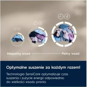 Skalbinių džiovyklė Electrolux EW7DX385AP, šilumos siurblys, 8 kg, A+++, balta, inverterinis variklis, LED