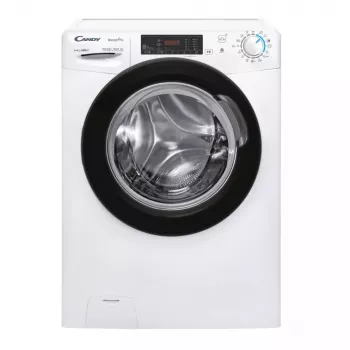 Skalbinių džiovyklė Candy Smart Pro CSHW4645TWB3/1-S, pastatoma, įkrovimas iš priekio, 4 kg, 1400 aps./min, B gręžimo klasė, balta