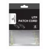 Sujungimo laidas GEMBIRD PP6U-CU-0.25M RJ45 Cat.6 0,25 m pilkas
