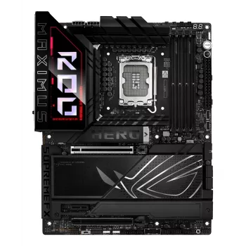 Pagrindinė plokštė ASUS ROG MAXIMUS Z890 HERO — Intel Z890, LGA 1851, ATX, DDR5, 4 DIMM, 6x M.2, Wi‑Fi 7, 2.5Gb LAN