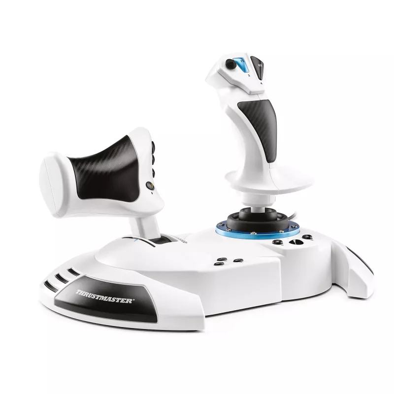 „Thrustmaster T.Flight Hotas One Microsoft Flight Simulator Edition“ vairasvirtė USB, juoda balta