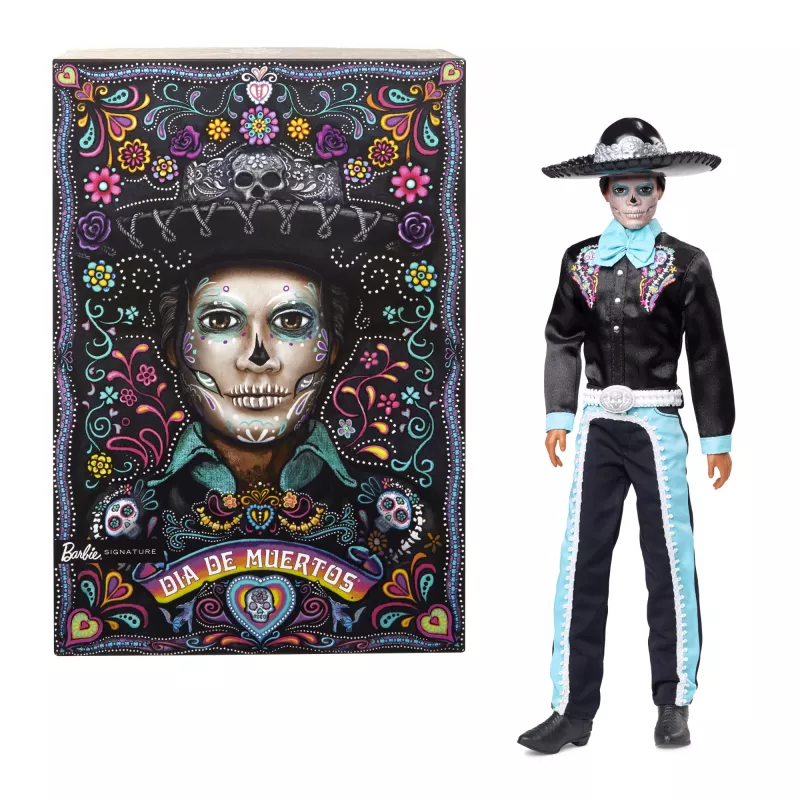 Mados lėlė Mattel Barbie Ken Dia de Muertos įvairiaspalvė 3+