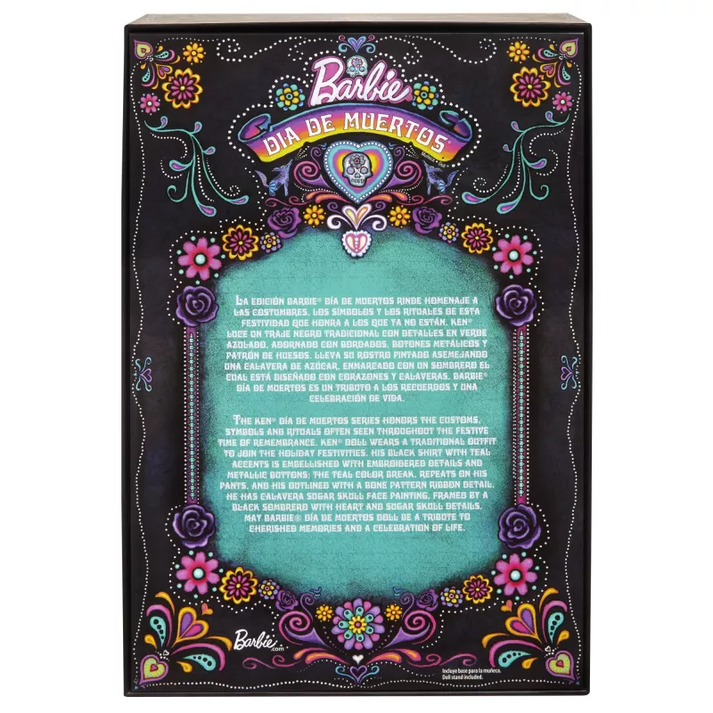 Mados lėlė Mattel Barbie Ken Dia de Muertos įvairiaspalvė 3+