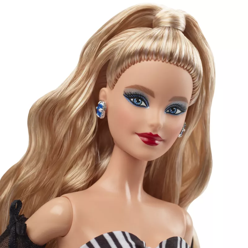 Barbie Signature 65TH mėlynojo safyro jubiliejinė lėlė, mados lėlė, moteriška, 6 m., 330.2 mm, 370 g, įvairiaspalvė