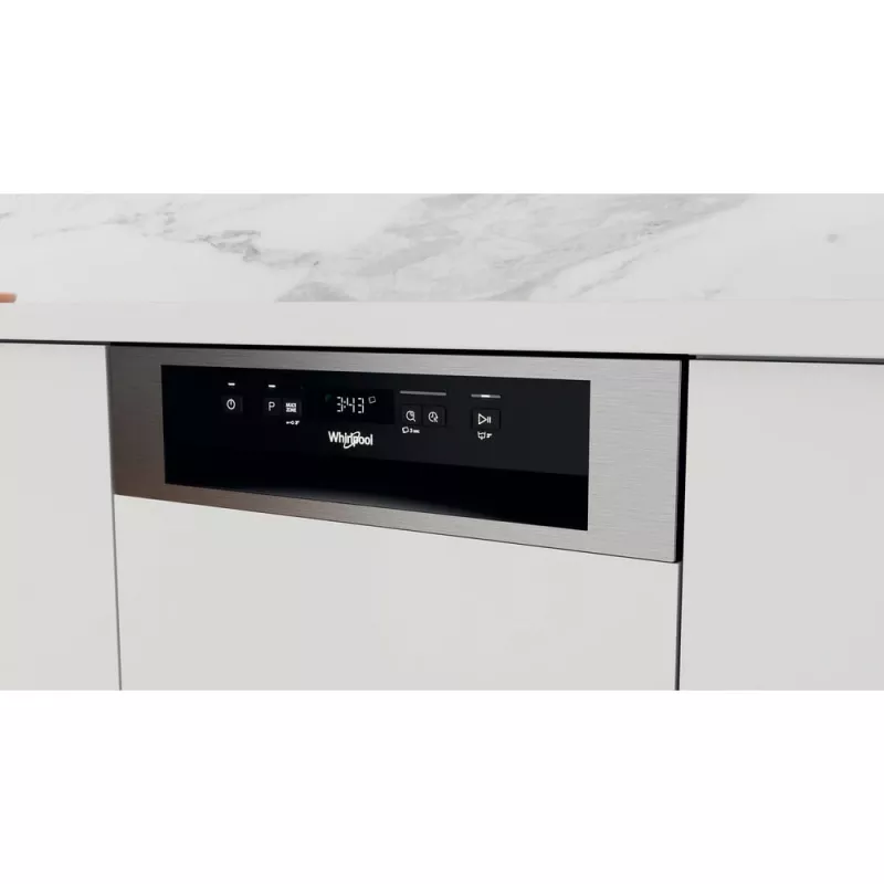 Whirlpool WSBC 3M27 X Indaplovė, montuojama po stalviršiu, 10 komplektų