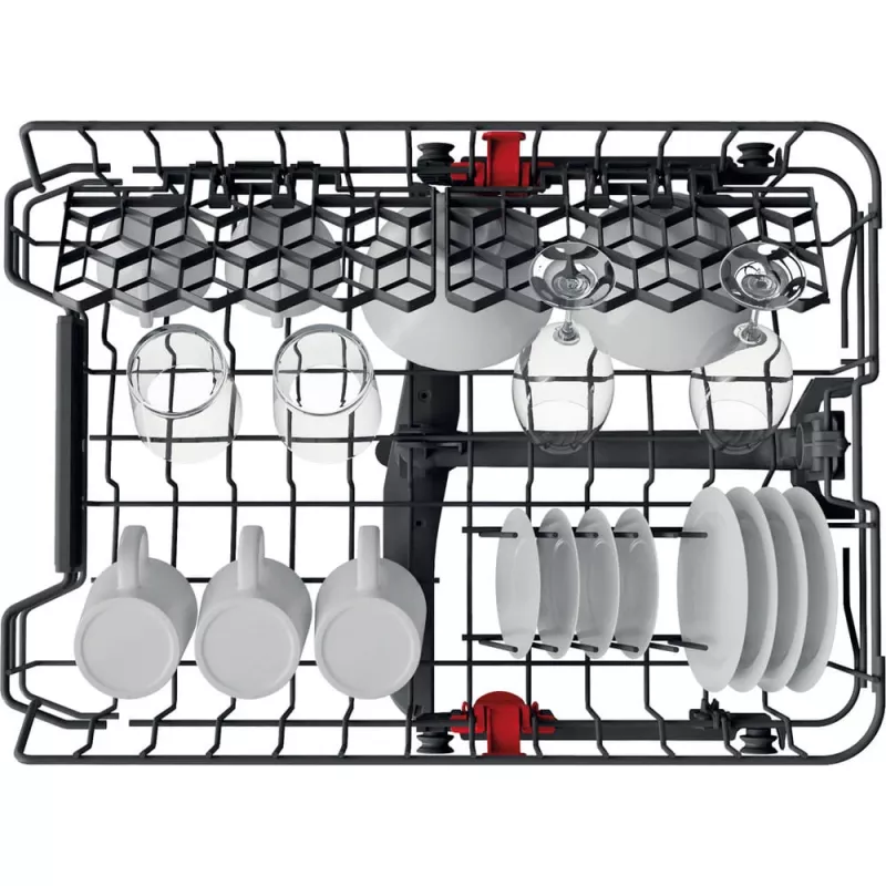 Whirlpool WSBC 3M27 X Indaplovė, montuojama po stalviršiu, 10 komplektų