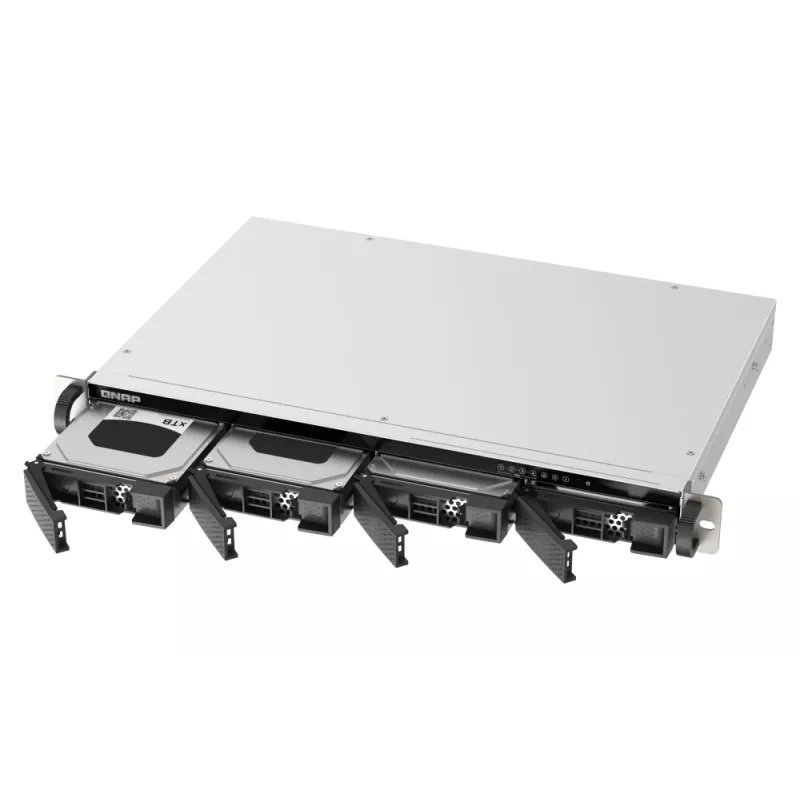 QNAP TS-433eU NAS Rack (1U) Cortex-A Cortex-A55 4 GB 0 TB QNAP Turbo System Juoda