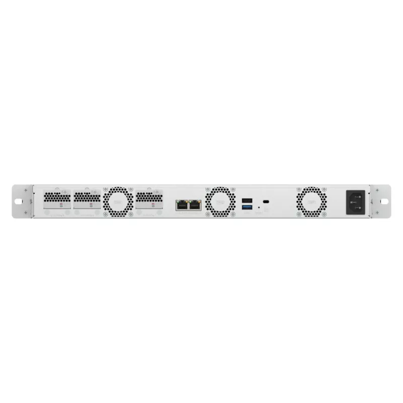 QNAP TS-h765eU NAS Rack (1U) Intel Atom® 8 GB DDR5 QuTS hero juoda, pilka