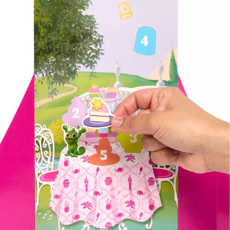 Disney Princess Spin & Reveal Rapunzel mados lėlė ir aksesuarai su 11 staigmenų