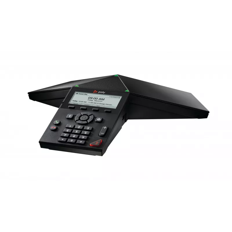 HP Poly Trio 8300 IP konferencinis telefonas su PoE, juodas, WPA2-Enterprise, EAP-TLS, HTTPS, ENERGY STAR, 0 - 40 °C, -20 - 70 °C, 5 - 95%
