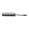 DIGITUS USB-C kelioninė dokinė stotelė, 7 prievadų - HDMI / 2x USB-A 3.2 Gen 1 / GbE / SD / MicroSD - 100 W USB-C maitinimo tiekimas