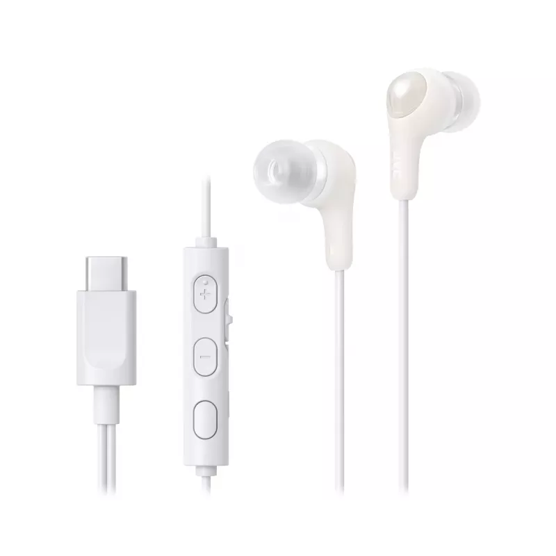 JVC HA-FR9UC Ausinės Laidinės Į ausis Skambučiai/Muzika USB Type-C Balta