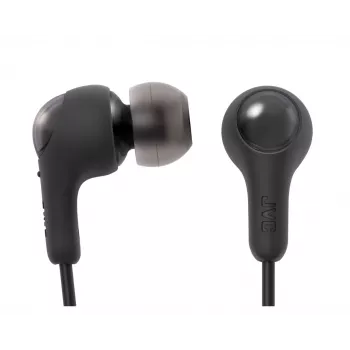 JVC HA-FR9UC laidinės įdėtinės ausinės, USB-C, 9,2 mm garsiakalbis, laidinis pultelis su mikrofonu, 1,2 m, juodos