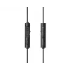 Laidinė intraurinė ausinių sistema JVC HA-FR9UC su USB-C, 9,2 mm garsiakalbiais, 5–22000 Hz, inline mikrofonu ir valdymu, 1,2 m kabeliu, juoda