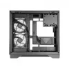 Chieftec Visio GM-30B-TG-OP Juoda Tempered Glass x 2 Cube Juoda