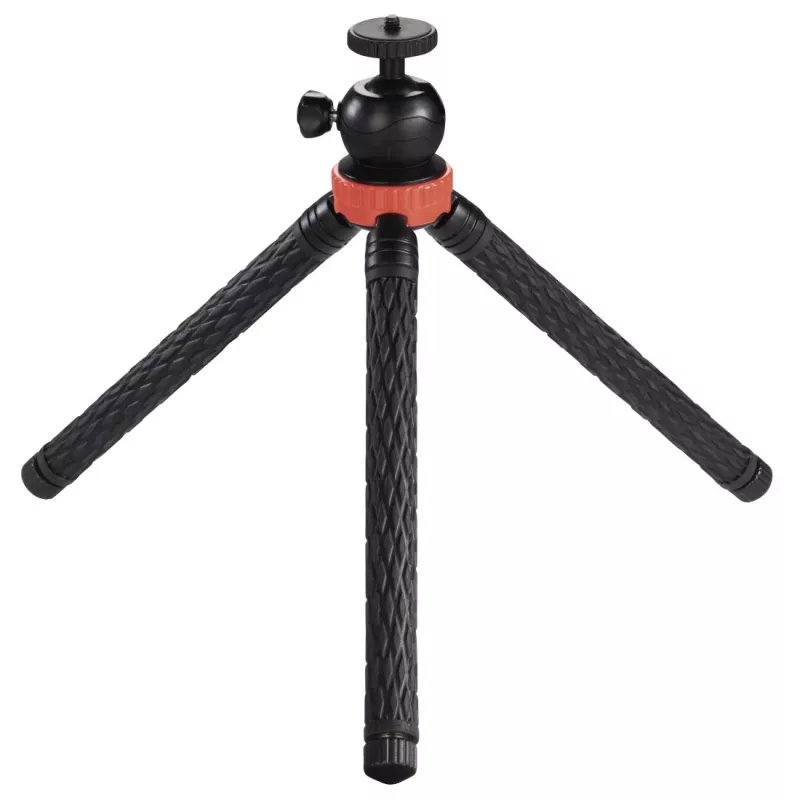 Hama Traveller Pro trikojis išmaniajam telefonui / veiksmo kamerai 3 kojų (-os) juoda, raudona
