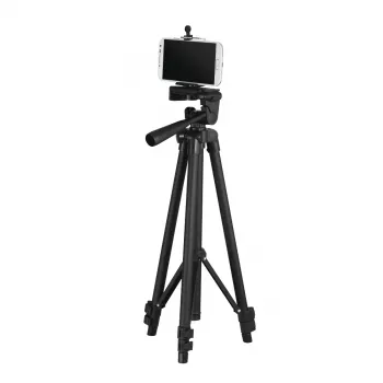 Hama Star Smartphone stovas išmaniajam telefonui / skaitmeniniam fotoaparatui, 3 kojos, juodas