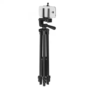 Hama Star Smartphone stovas išmaniajam telefonui / skaitmeniniam fotoaparatui, 3 kojos, juodas