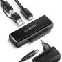 Axagon ADSA-FPX USB-C 10Gbps FAST PORT X adapteris 2,5 colio / 3,5 colio SSD / HDD