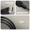 Axagon RVD-HI20C2 DisplayPort -> HDMI 2.0b laidas 1,8 m, 4K/60Hz