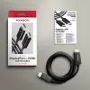 Axagon RVD-HI20C2 DisplayPort -> HDMI 2.0b laidas 1,8 m, 4K/60Hz