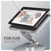 Axagon STND-LR aliumininis stovas su 360° pasukimu nešiojamiesiems kompiuteriams 10 inch–17.3 inch. Reguliuojamas aukštis ir kampas.