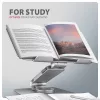 Axagon STND-LR aliumininis stovas su 360° pasukimu nešiojamiesiems kompiuteriams 10 inch–17.3 inch. Reguliuojamas aukštis ir kampas.