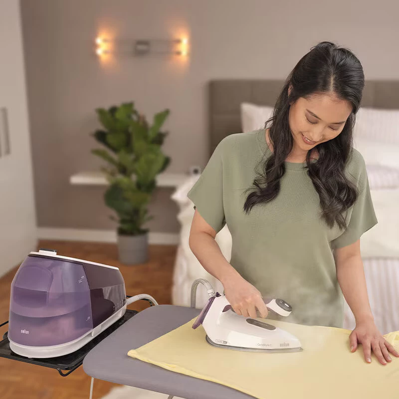 Braun CareStyle 5 IS5247VI 2400 W 2 L EloxalPlus padas Violetinė, Balta