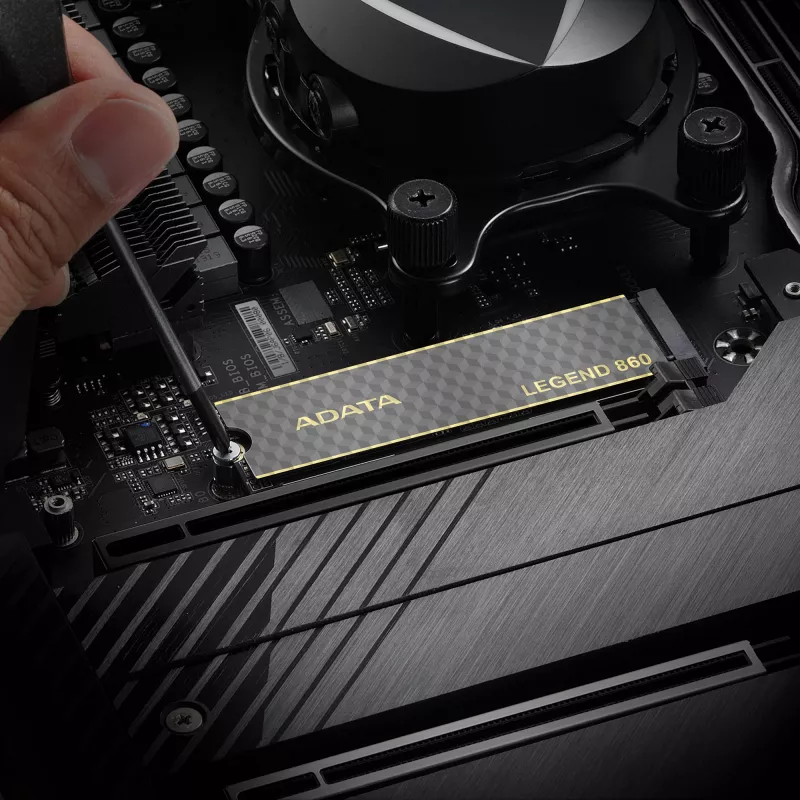 ADATA LEGEND 860 SLEG-860-1000GCS vidinis kietojo kūno diskas 1 TB M.2 PCI Express 4.0 NVMe 3D NAND