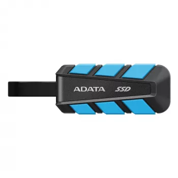 ADATA išorinis SSD SC740 2 TB Plug&Go mėlynas 1050/1000 MIL.STD USB Type-C 3.2 Gen 2 (3.1 Gen 2) juoda, mėlyna