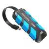 ADATA išorinis SSD SC740 2 TB Plug&Go mėlynas 1050/1000 MIL.STD USB Type-C 3.2 Gen 2 (3.1 Gen 2) juoda, mėlyna