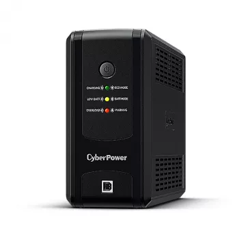 CyberPower UT850EG nepertraukiamo maitinimo šaltinis (UPS) Line-Interactive 0,85 kVA 425 W 4 kintamosios srovės lizdų