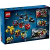 Konstrukcinis žaislas LEGO City Kombinuotas rinkinys 60462 — Sraigtasparnis ir gaisrinis automobilis, 874 detalės, 3 minifigūrėlės, amžius 7+