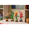 Dekoratyvinis LEGO Icons modelinis augalas — LEGO 10344 Laimingoji Bambukas botanikos kolekcija, 325 dalys, 290 mm aukštis