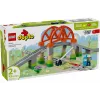 LEGO DUPLO Geležinkelio tilto ir bėgių išplėtimo rinkinys 10426 – DUPLO geležinkelio tiltas ir lenkti bėgiai mažiems vaikams