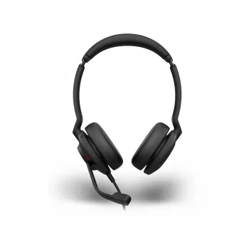 Jabra Evolve2 30 SE ausinės, laidinės, ant galvos, skirtos biurui / skambučių centrui, USB Type-C / USB Type-A, juodos