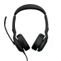 Jabra Evolve2 50 laisvų rankų įranga Laidinis Ant galvos Biuras/Skambučių centras USB Type-C / USB Type-A Bluetooth Juoda