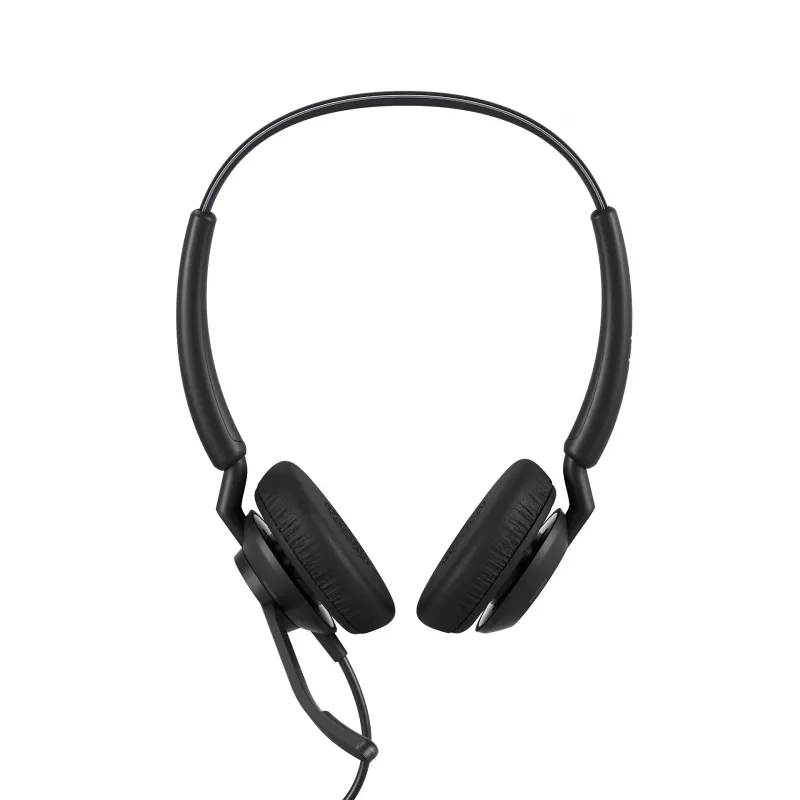 Jabra Engage 40 - (Inline Link) USB-C/A UC Stereo, laidinis, biurui / skambučių centrui, 63 g, ausinės, juodos
