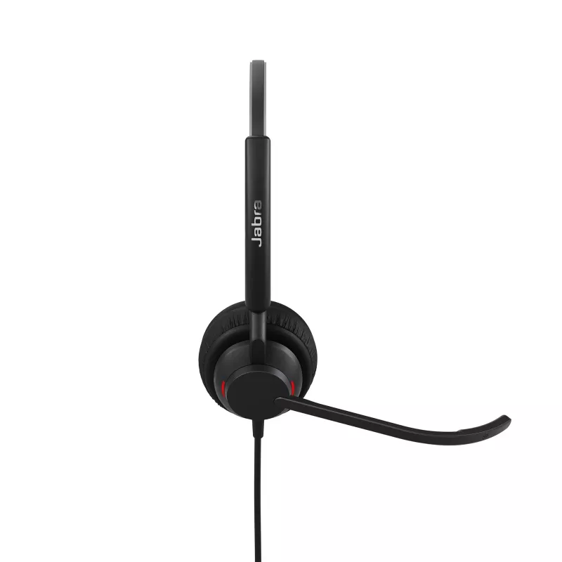 Jabra Engage 40 - (Inline Link) USB-C/A UC Stereo, laidinis, biurui / skambučių centrui, 63 g, ausinės, juodos