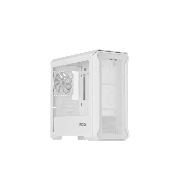 GENESIS Irid 503 Mini Tower permatomas, baltas